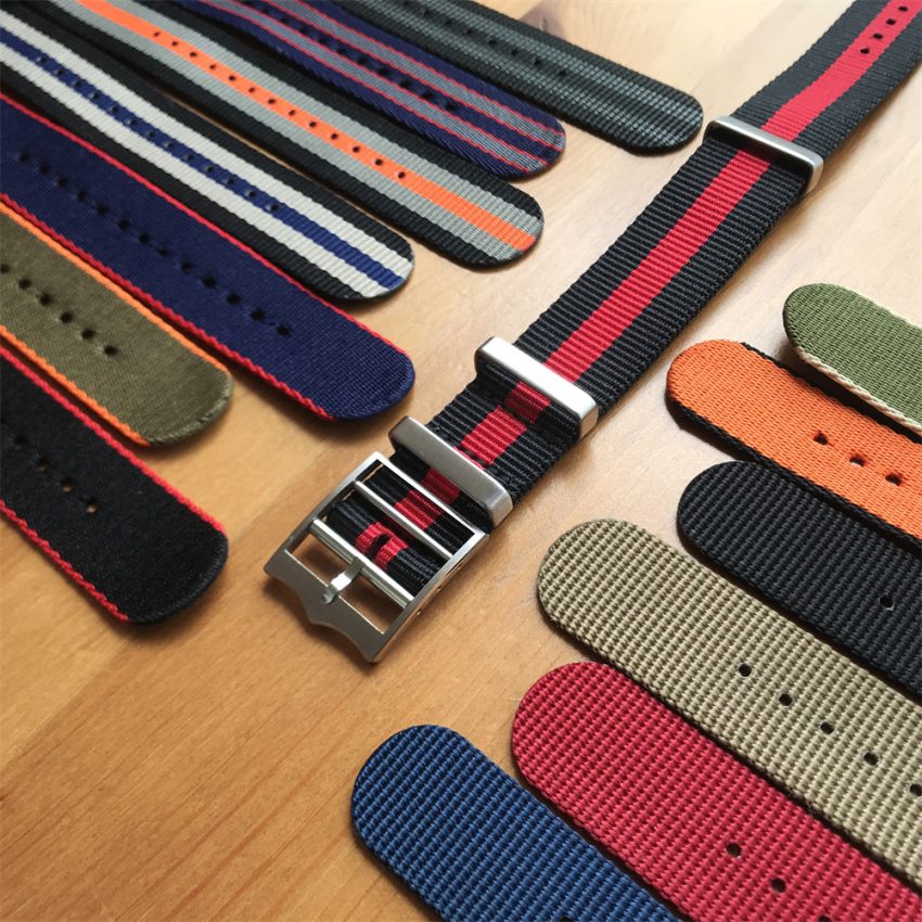 nylon watch band for Tudor Black Bay 43mm automatic mechanical watch
