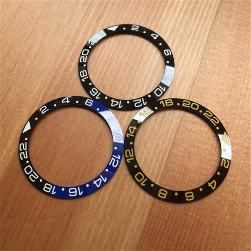 ceramic watch bezels/inserts for Rolex OYSTER PERPETUAL GMT-MASTER II watch